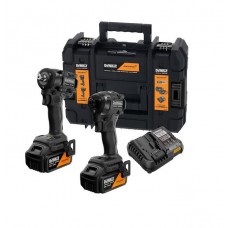 DeWALT DCK2224MP2T McLaren įrankių rinkinys 2x5 Ah